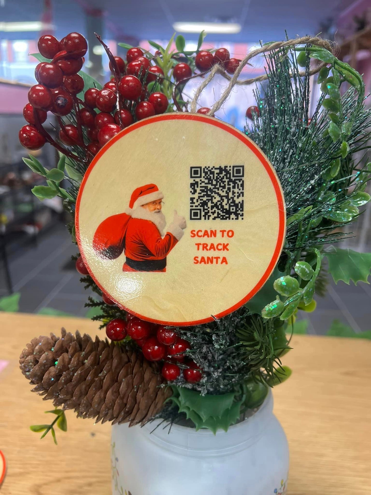 Santa Tracker Ornament