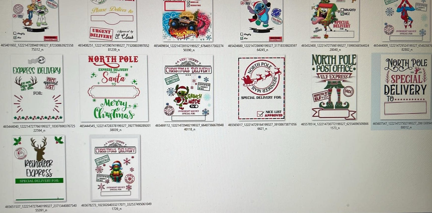 SANTA BAGS