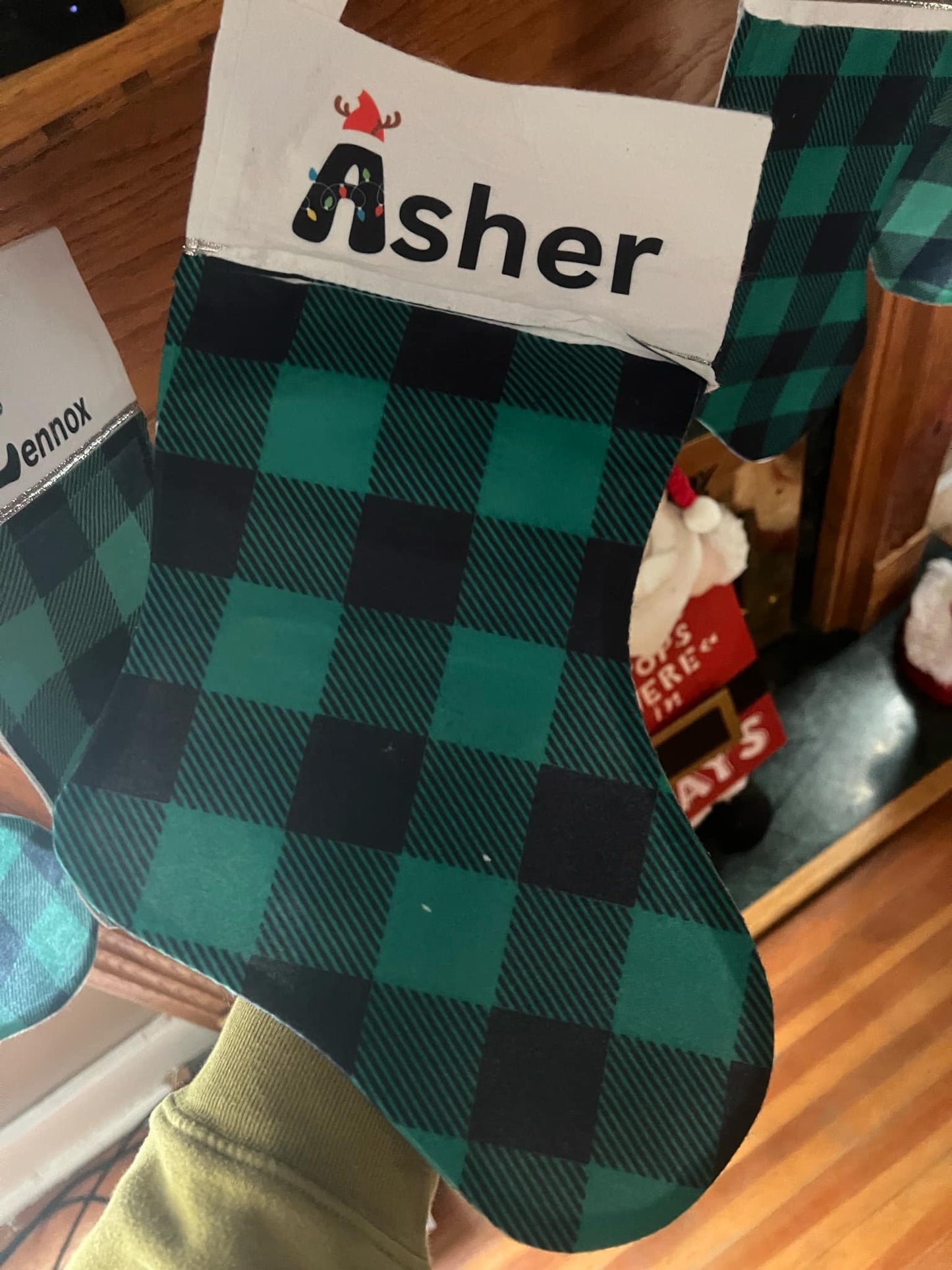 Custom Christmas stockings
