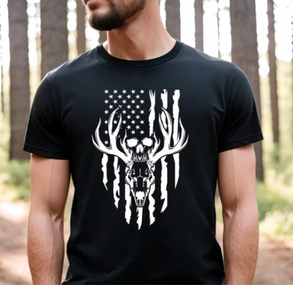 FLAG/HUNTING TSHIRT